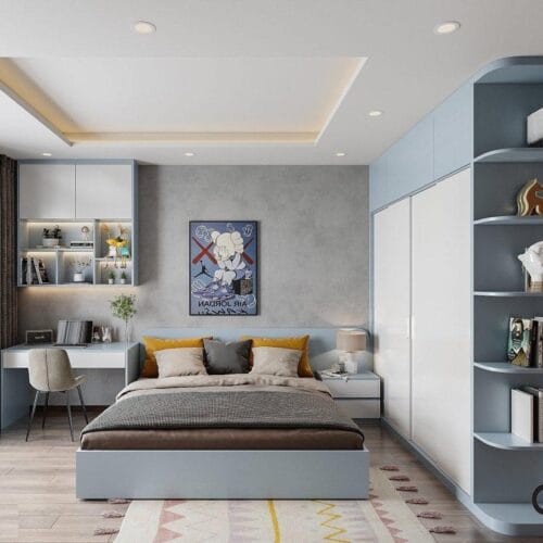 Bộ Phòng Ngủ Bé Trai T17