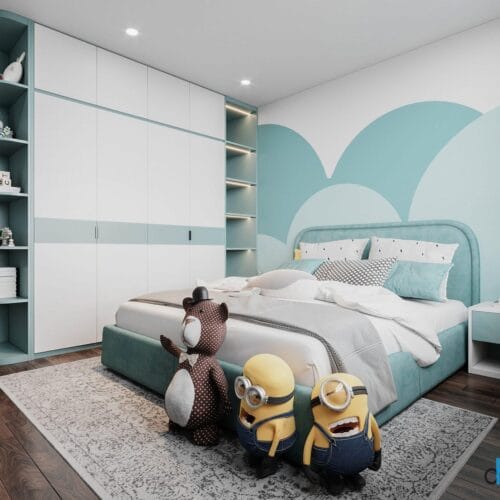 Bộ Phòng Ngủ Bé Trai T38