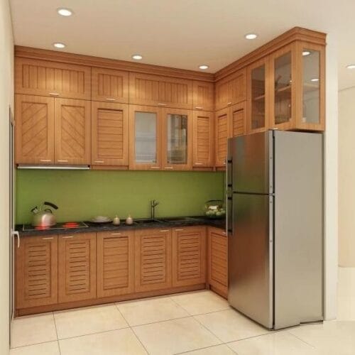 Tủ Bếp Gỗ Sồi BS-36