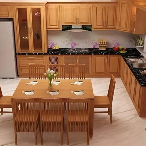 Tủ Bếp Gỗ Sồi BS-40