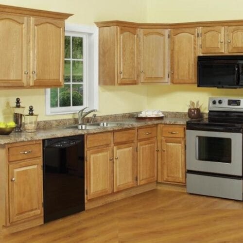 Tủ Bếp Gỗ Sồi BS-53