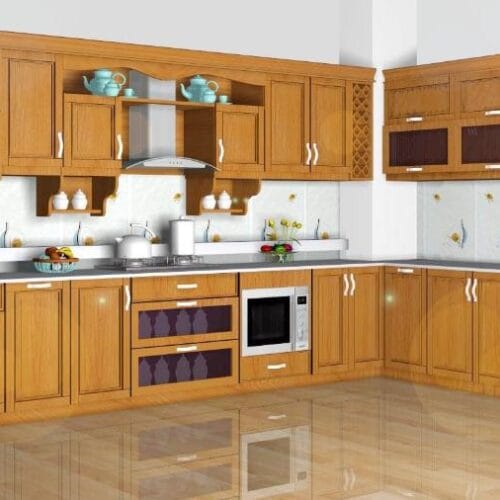 Tủ Bếp Gỗ Sồi BS-73