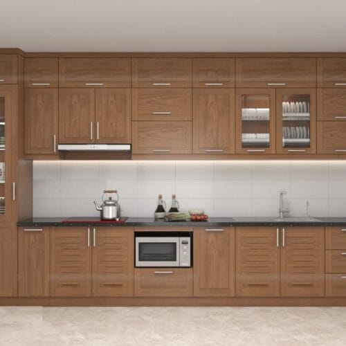 Tủ Bếp Gỗ Sồi BS-79