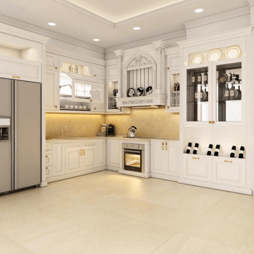 Tủ Bếp Gỗ Sồi BS-88