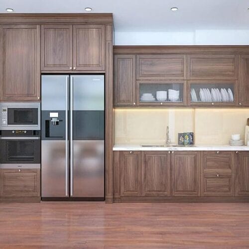 Tủ Bếp Gỗ Sồi BS-89