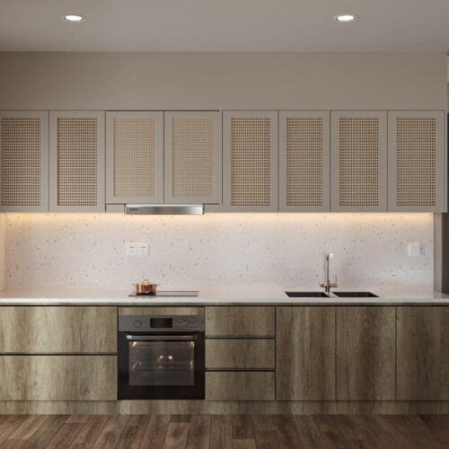 Tủ Bếp Melamine TBM03