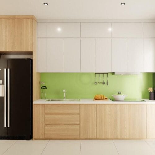 Tủ Bếp Melamine TBM05