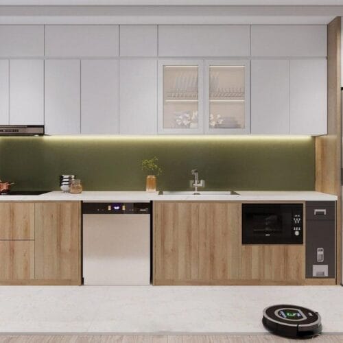 Tủ Bếp Melamine TBM07