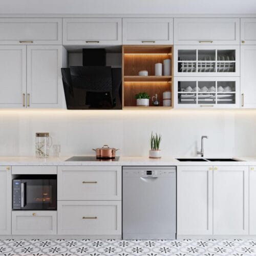 Tủ Bếp Melamine TBM13