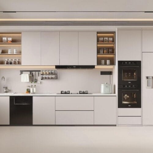 Tủ Bếp Melamine TBM14