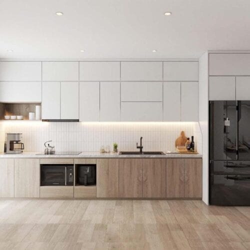 Tủ Bếp Melamine TBM15