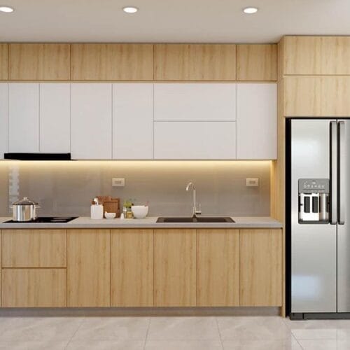 Tủ Bếp Melamine TBM26