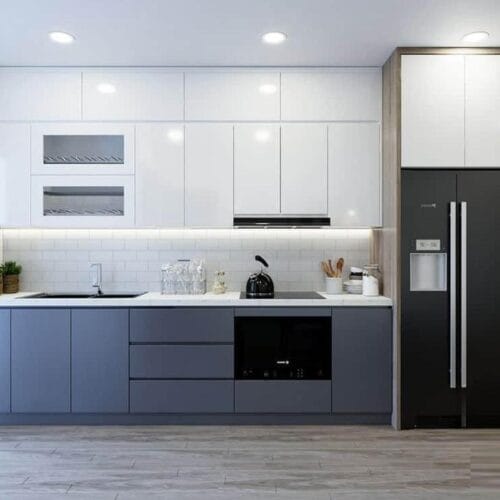 Tủ Bếp Melamine TBM34