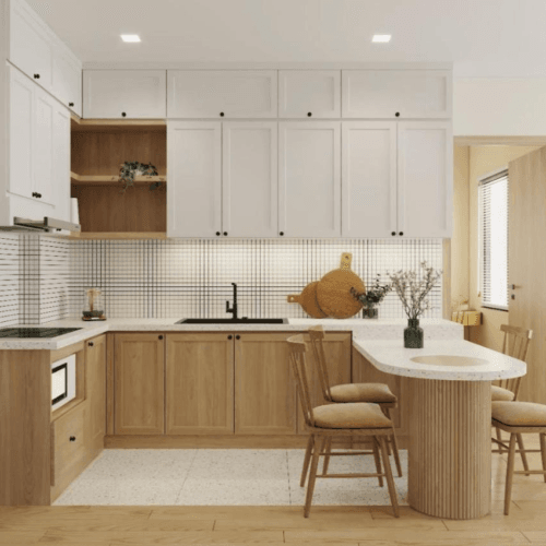 Tủ Bếp Melamine TBM40