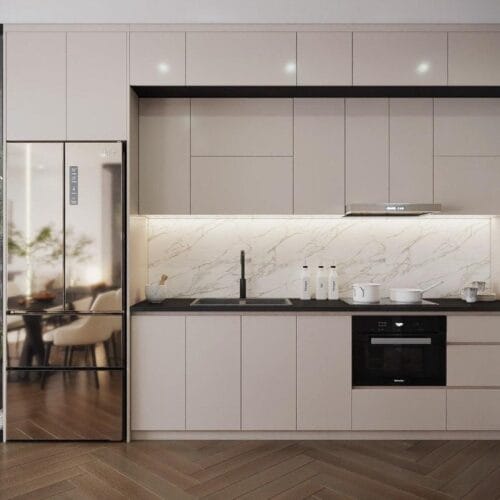 Tủ Bếp Melamine TBM41