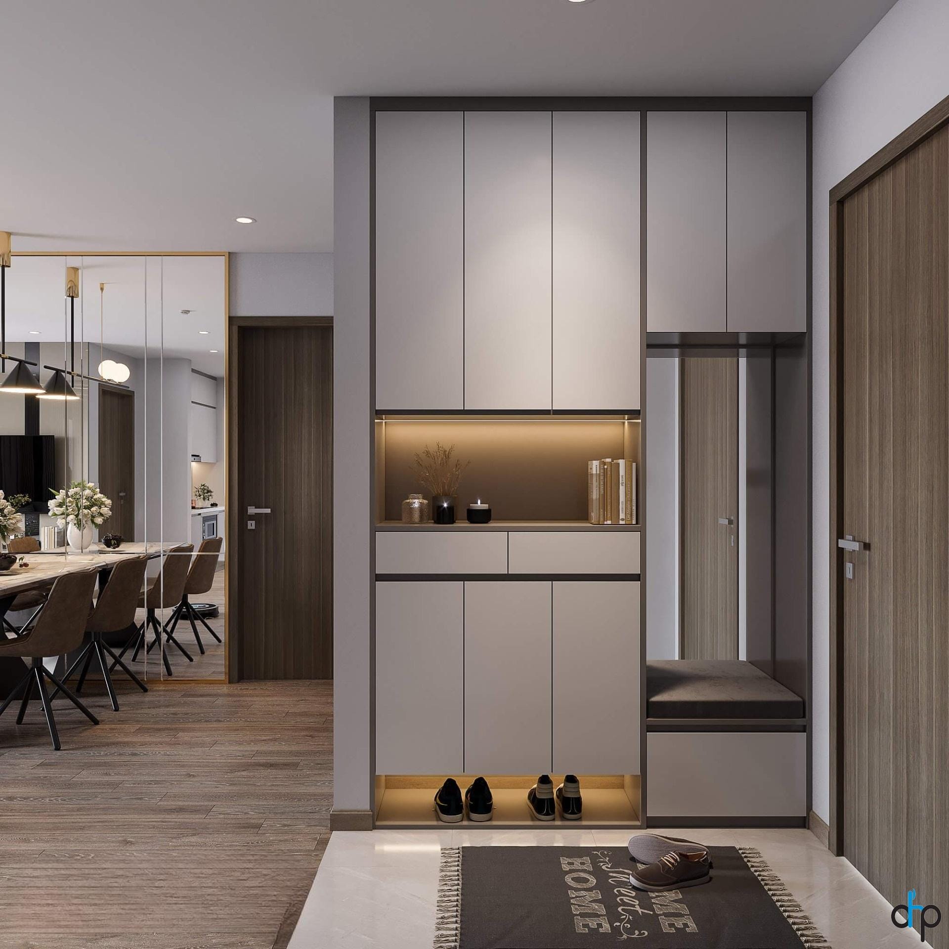 Tủ Giày Giá Rẻ TG01 đa năng tiện lợi