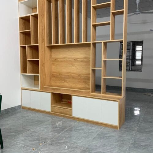 Vách Ngăn Phòng Khách Đẹp VN-40