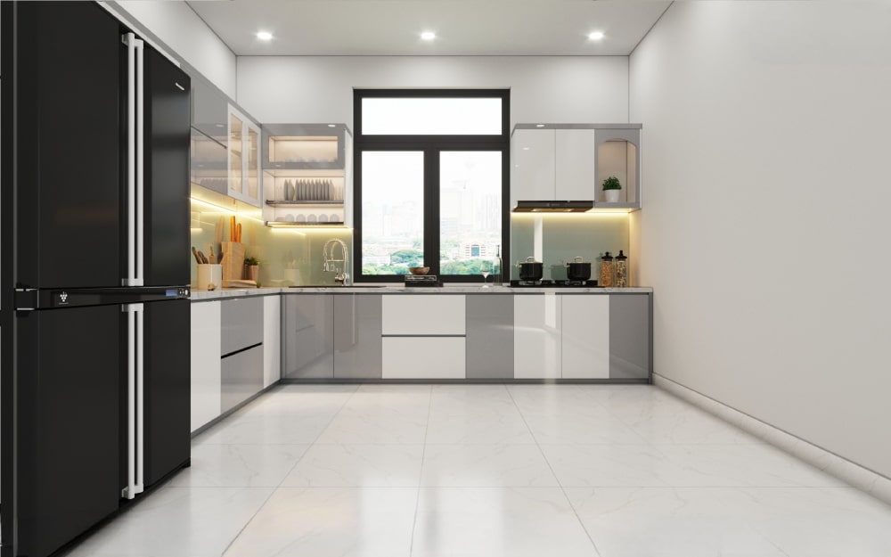 bếp có cửa sổ