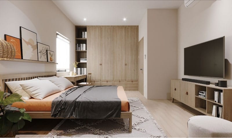 cách sắp xếp phòng ngủ