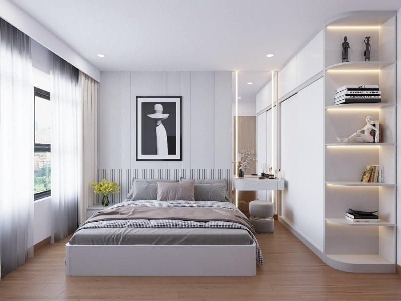 cách bố trí đồ đạc trong phòng ngủ