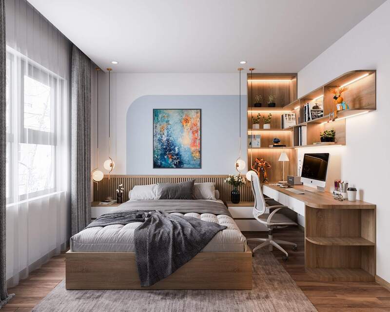kê giường ngủ quay đầu hướng nào tốt