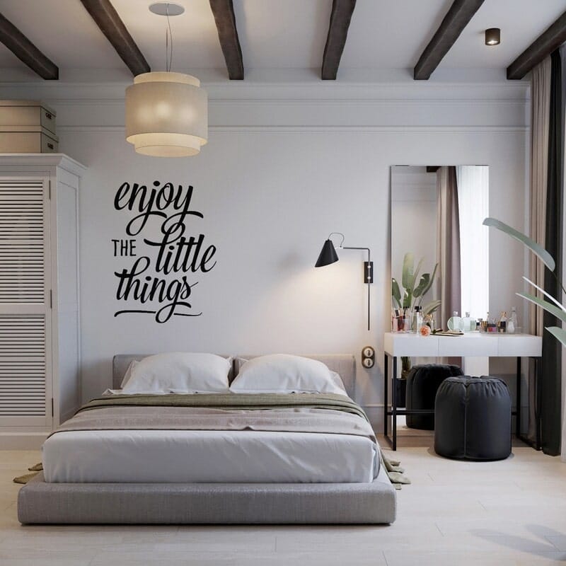 hướng nào kê giường ngủ quay đầu tốt