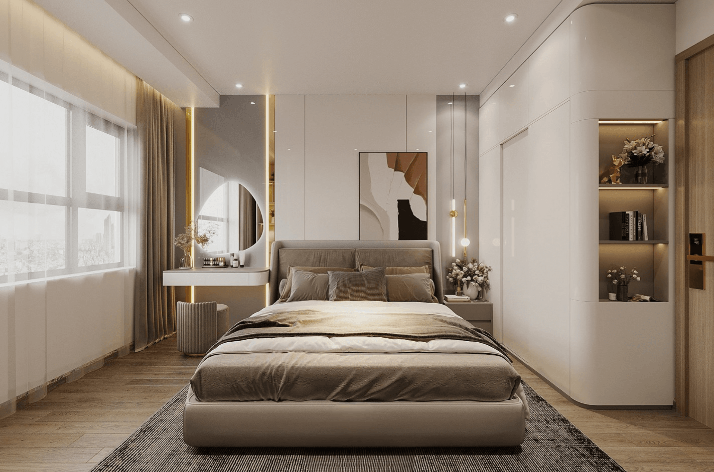 phòng ngủ được thiết kế