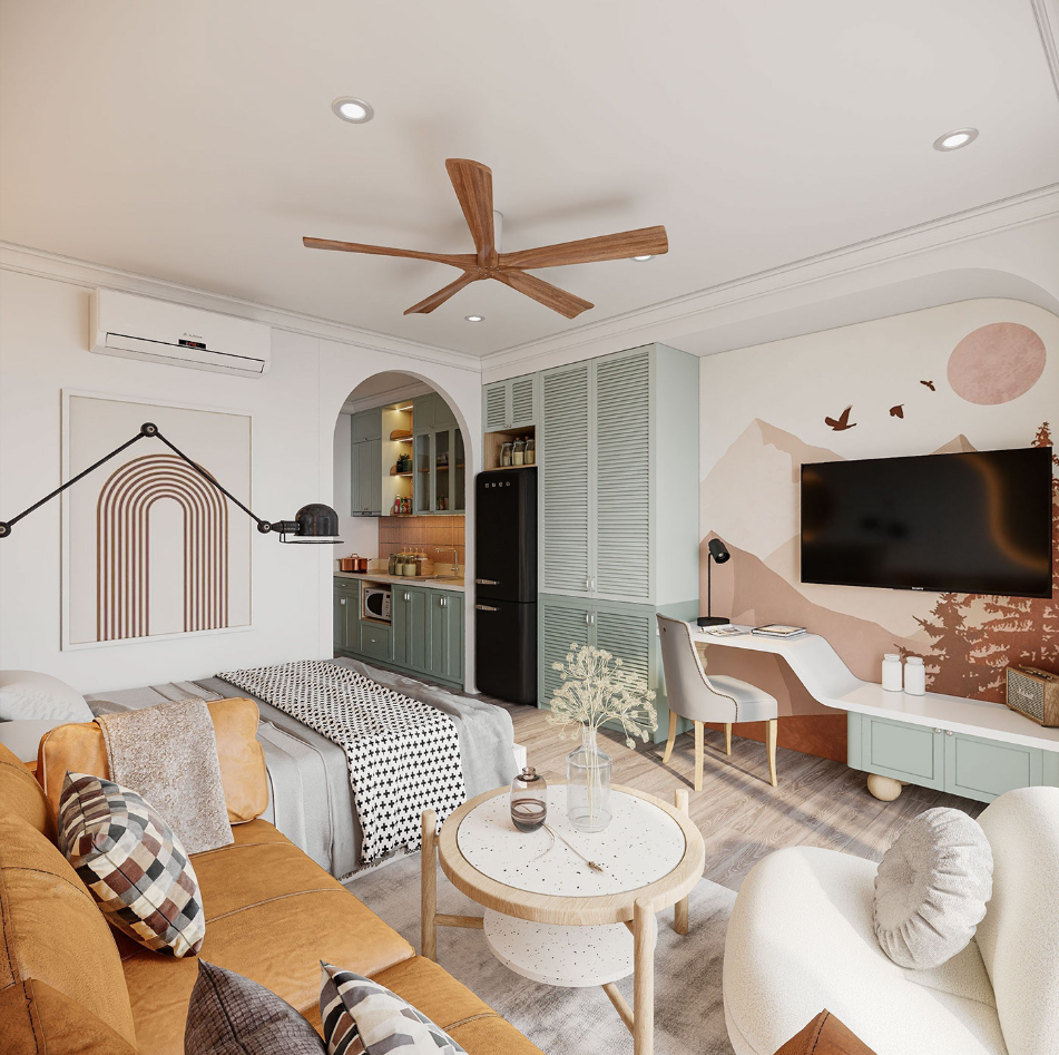 thiết kế nội thất căn hộ chung cư theo phong thủy