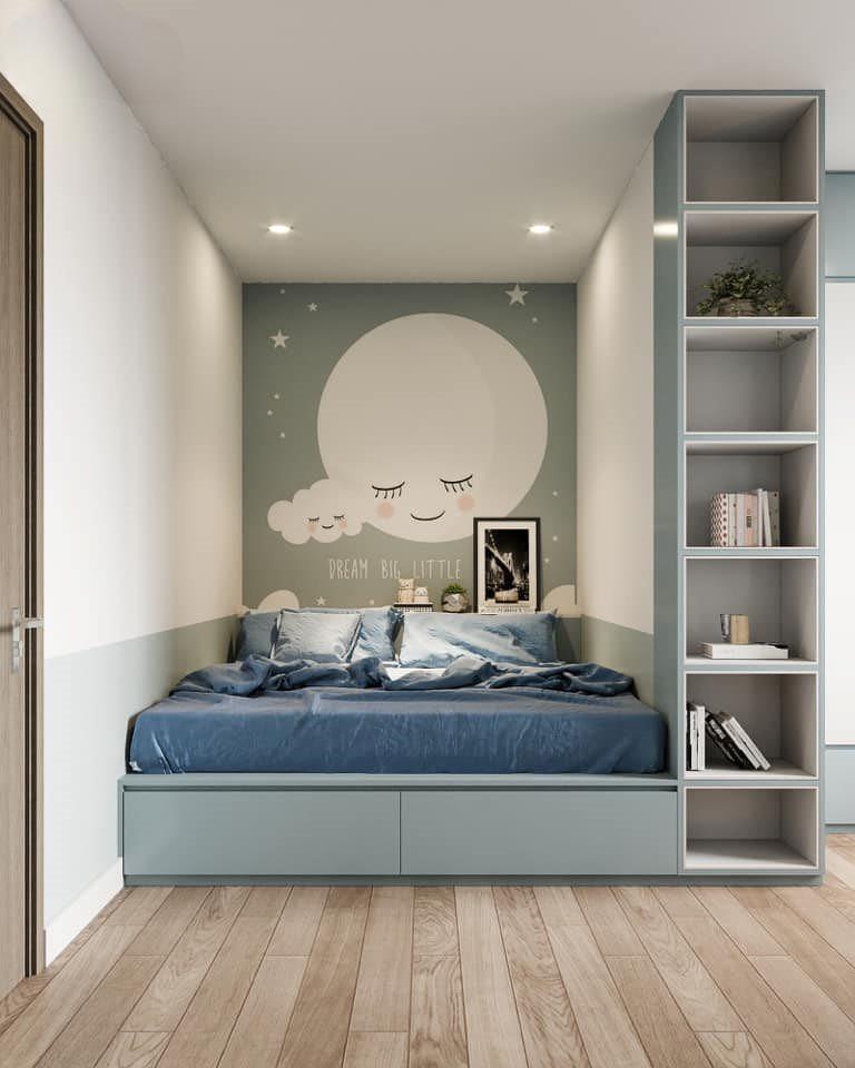 mẫu thiết kế phòng ngủ 5m2