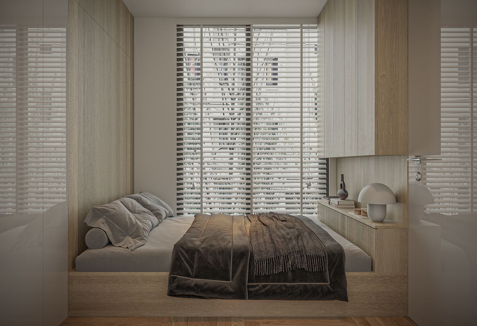 mẫu thiết kế phòng ngủ 5m2