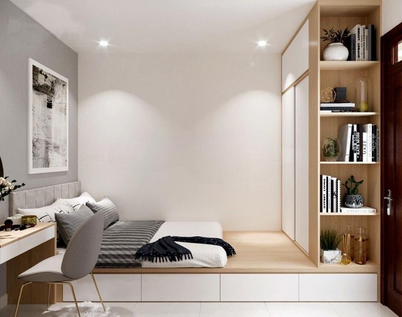 mẫu thiết kế phòng ngủ 5m2