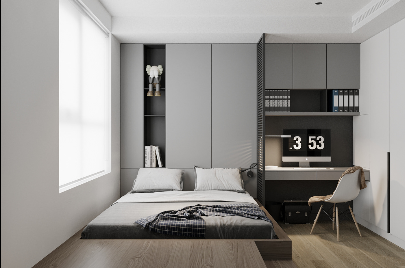 Cách bố trí phòng ngủ 8m2