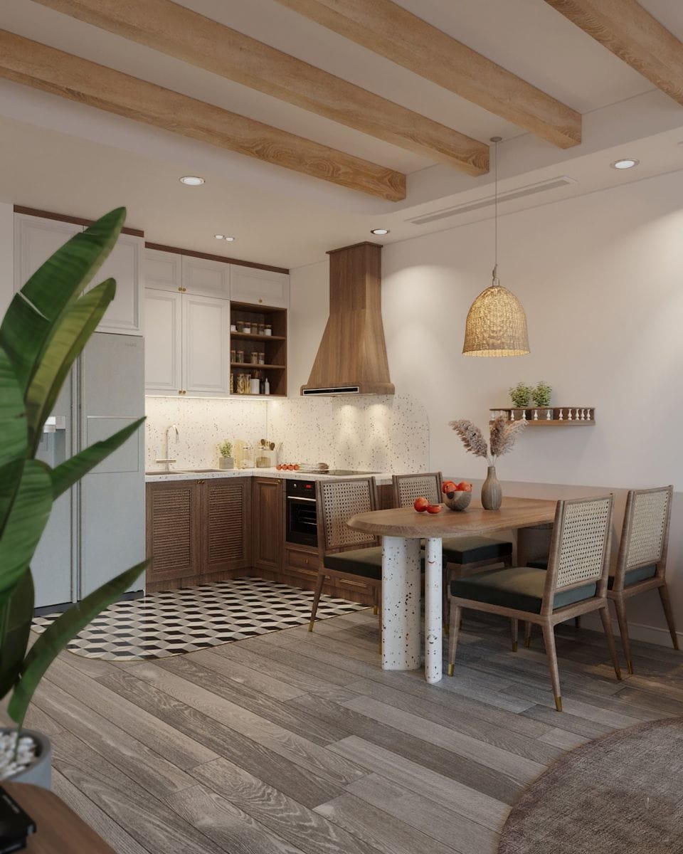 thiết kế nội thất chung cư 3 phòng ngủ