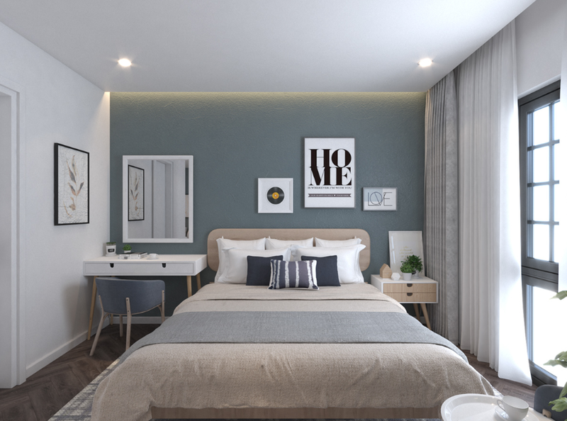 thiết kế nội thất nhà 4 tầng