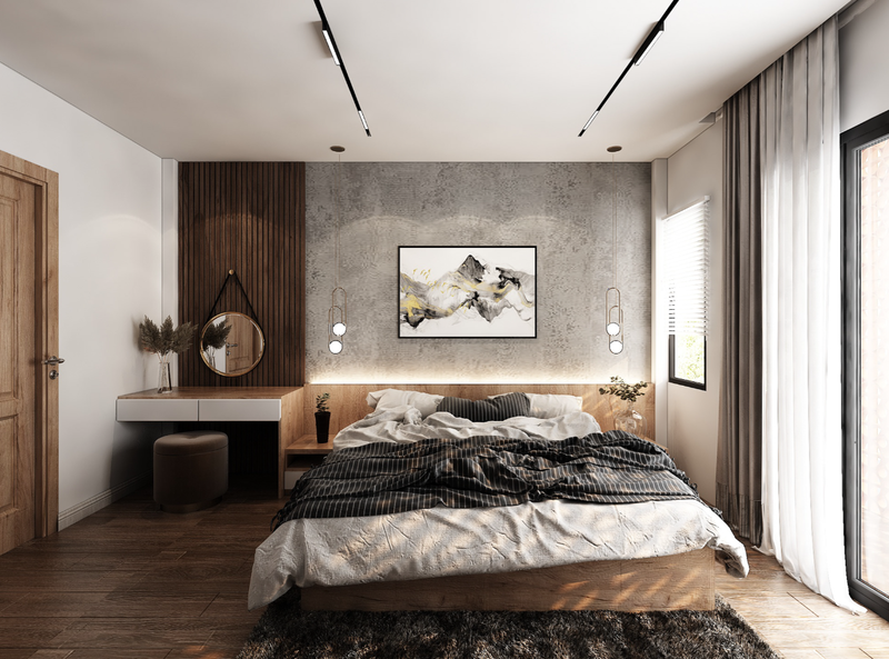 thiết kế nội thất nhà 4 tầng