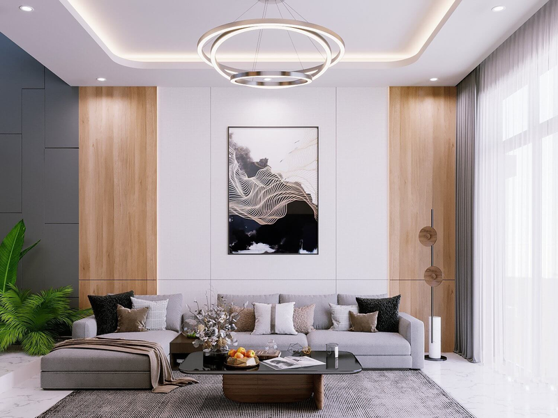 thiết kế nội thất nhà 4 tầng
