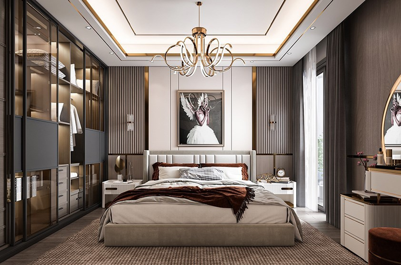thiết kế nội thất nhà 4 tầng