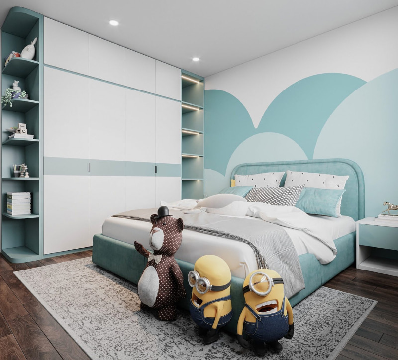 thiết kế phòng ngủ 15m2