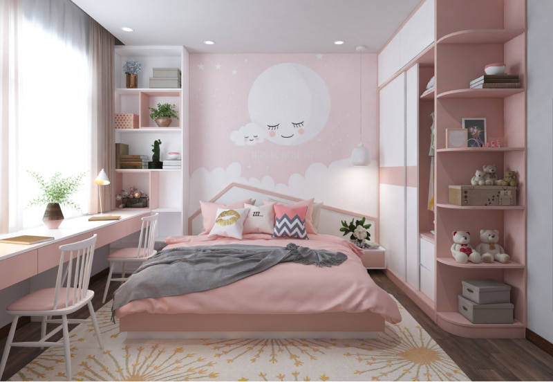 thiết kế phòng ngủ 15m2