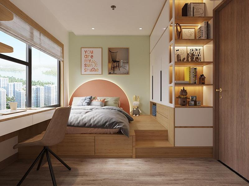 thiết kế phòng ngủ 15m2
