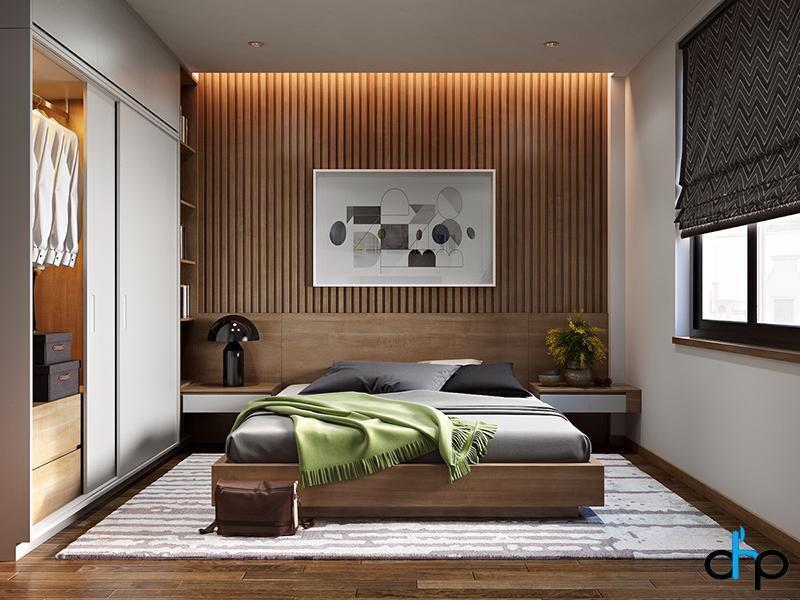 bố trí phòng ngủ 15m2