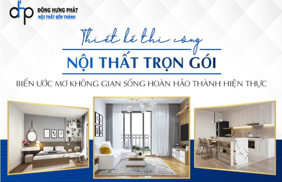 thiết kế thi công nội thất trọn gói