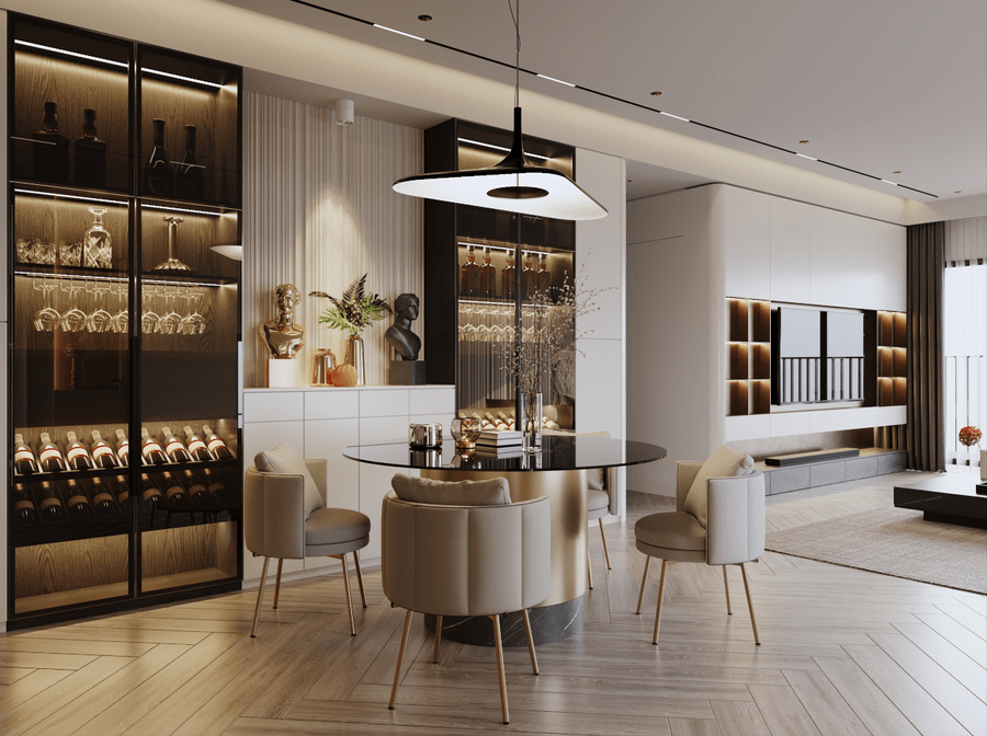thiết kế thi công nội thất trọn gói