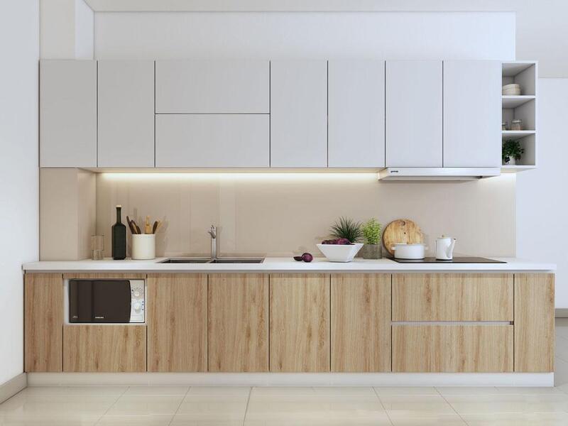 tủ bếp nhựa giá bao nhiêu 1 mét