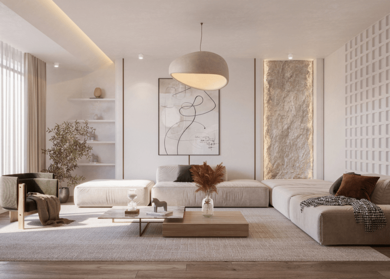 phong cách nội thất đương đại