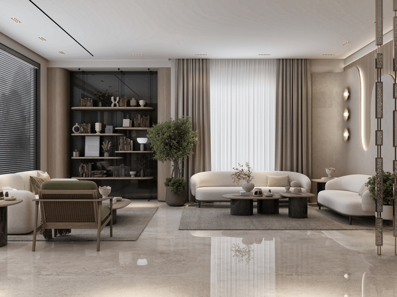 phong cách nội thất đương đại