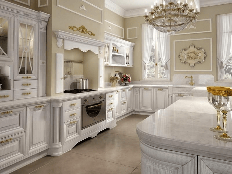 thiết kế nội thất phòng bếp hcm