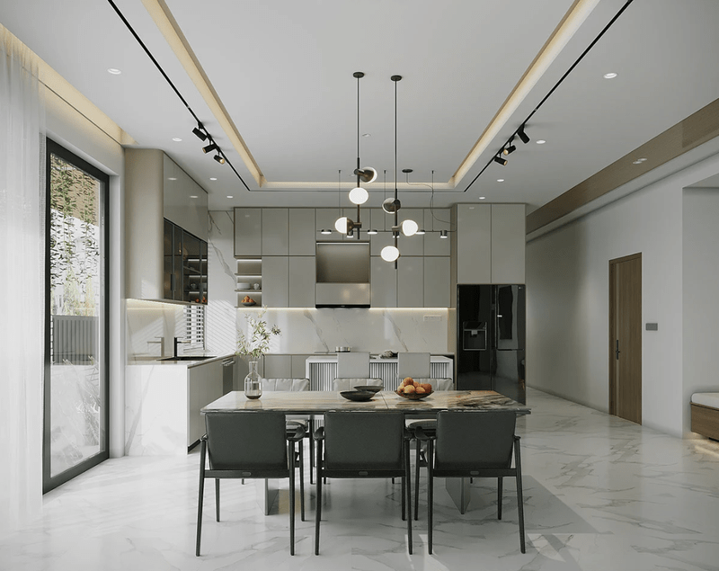 thi công nội thất phòng bếp hcm