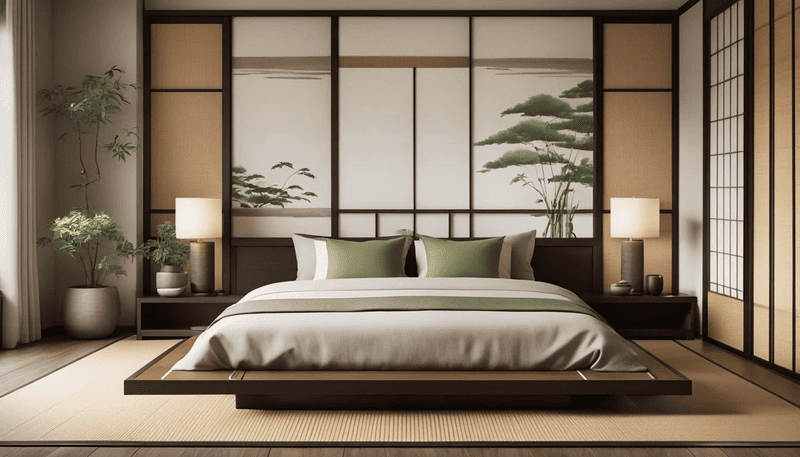 Phòng ngủ phong cách Nhật Bản