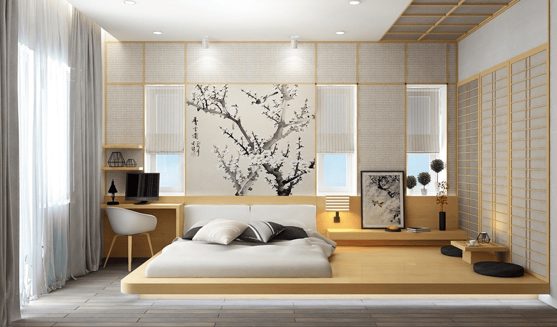 Phòng ngủ kiểu Nhật